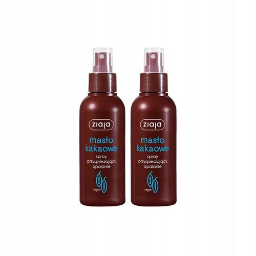2x Spray do opalania z wit E olejek do ciała Ziaja Masło Kakaowe 100 ml na Arena.pl