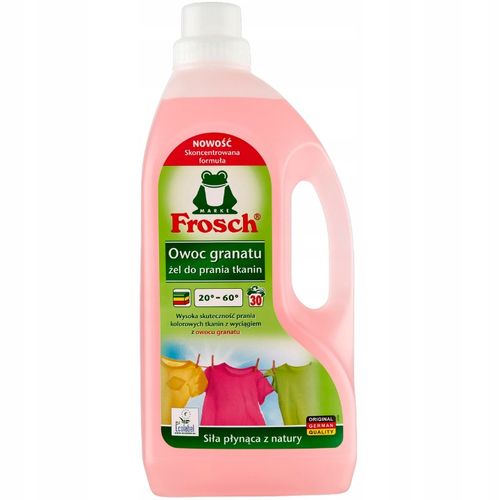 Frosch Żel do Prania Tkanin Aloesowy Granat Mix 3L 60pr + Płukanie Gratis na Arena.pl