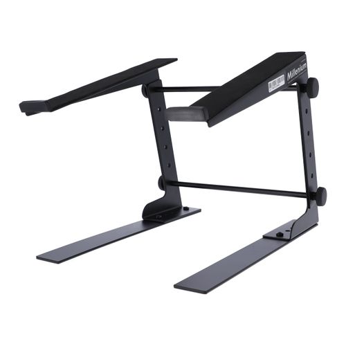 Podstawka statyw stolik pod laptopa do biurka blatu Czarna Millenium Clamp na Arena.pl