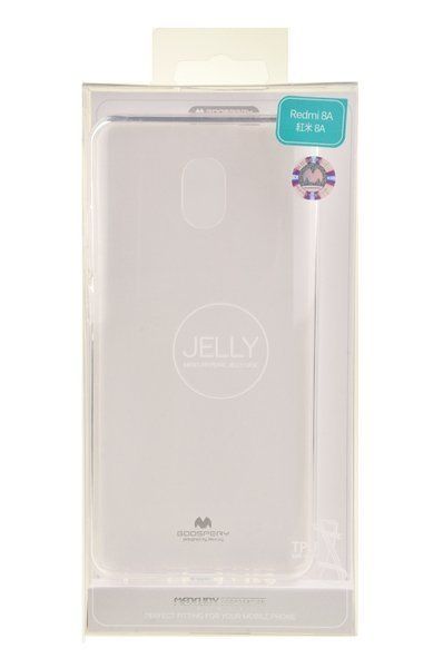 Etui Mercury Goospery Jelly Case do Xiaomi Redmi 8A przezroczysty zdjęcie 1