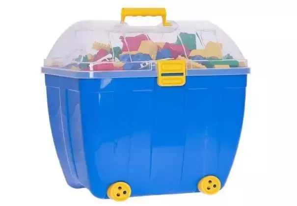 Kuferek z klockami duży 989el zdjęcie 1