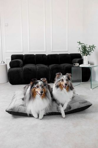 PLUSZOWE legowisko dla psa spanie łóżko Welsti duże 100x70 puszyste na Arena.pl
