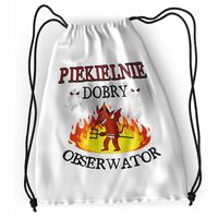 Plecak Dla Obserwatora Sportowy Szkolny Worek Z Nadrukiem Ze Zdjęciem