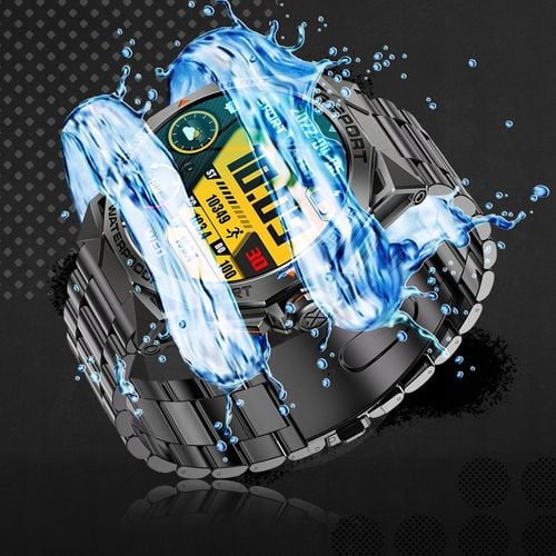 SMARTWATCH ZEGAREK MĘSKI MENU PL SPORT PULS ROZMOWY SMART WATCH na Arena.pl