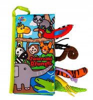 Książka sensoryczna Jollybaby Dżungla