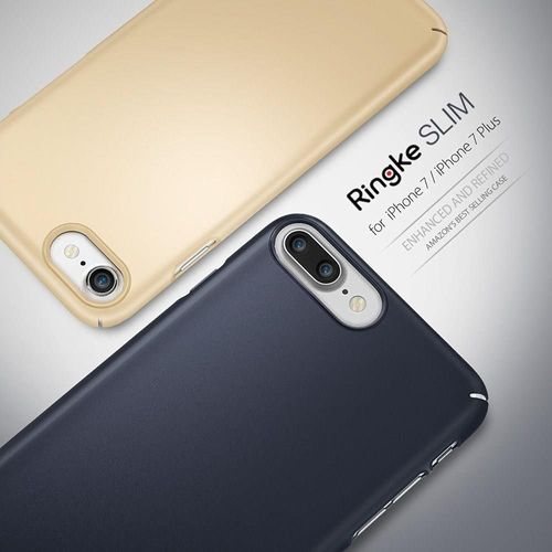 Etui Ringke Slim iPhone 8 Plus / 7 Plus czarne na Arena.pl