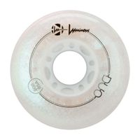 Zestaw 4 kółek Luminous 80mm/85A Duo White Pearl LED