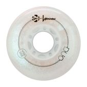 Zestaw 4 kółek Luminous 80mm/85A Duo White Pearl LED