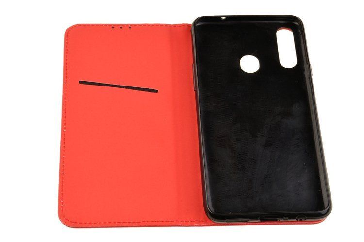 Etui Smart do Samsung Galaxy A20s czerwony zdjęcie 3