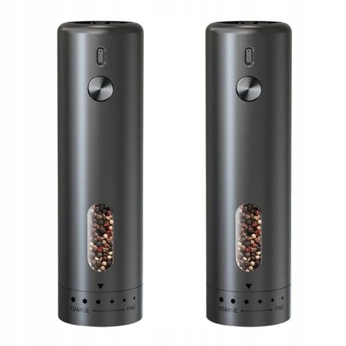 Młynek Elektryczny do Pieprzu i Soli USB Solniczka i Pieprzniczka 2 na Arena.pl