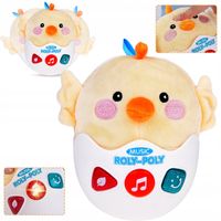 Pozytywka Kurczak aż 12 kołysanek dźwięk światło w rytm melodii ZA5196