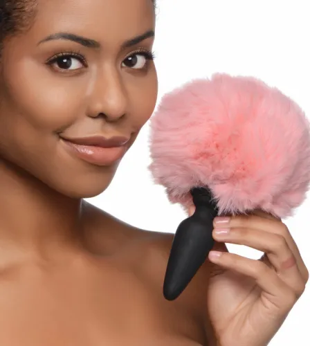 tailz snap-on plug z 3 wymiennymi ogonami - silikonowy, czarny na Arena.pl