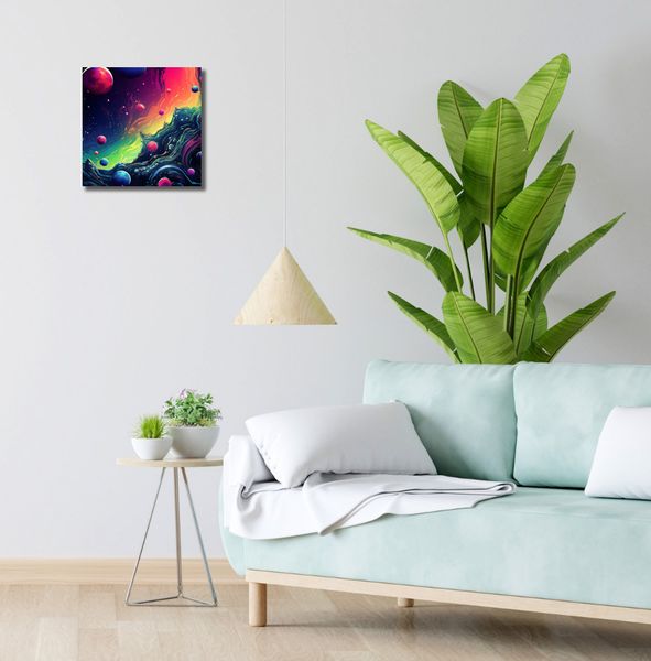 Obraz 30x30cm Kalejdoskop Galaktyk zdjęcie 2
