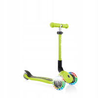 Hulajnoga 3-kołowa Globber Junior składana LED Lights