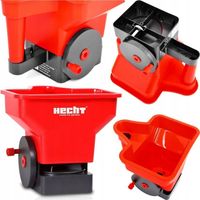 Siewnik Rozsiewacz Do Trawy Nasion Soli Ręczny HECHT 33 Pojemność 3L