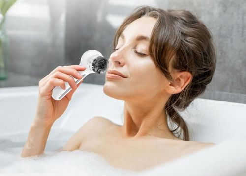 Elektryczna Szczoteczka do Twarzy 2 Głowice 6 Trybów USB IPX5 Oczyszczanie na Arena.pl