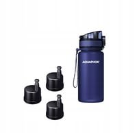 Butelka filtrująca Aquaphor City 0,35 l z 3 filtrami, granatowa