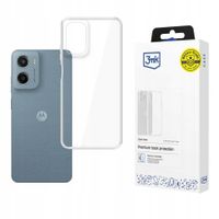 Silikonowe etui na Motorola Moto G05/E15 G4 - 3mk Clear Case