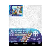 Malowanie po numerach Astra Artea Magiczne Santorini