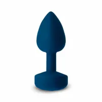 gvibe gplug navy blue large - wibrująca zatyczka anatomiczna