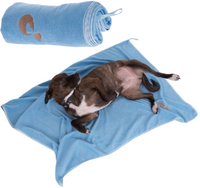 TIAKI ręcznik dla psa kota z mikrofibry chłonny mikrofibra 100 x 70 cm