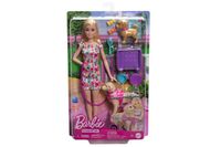 Barbie z pieskami + akcesoria HTK37 /4