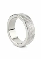 mr. steel crisscross c-ring 40mm stalowy pierścień anatomiczny