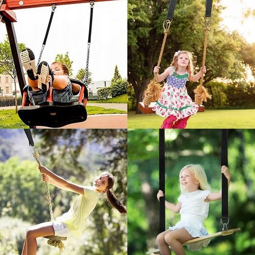 Zestaw do mocowania hamaka huśtawki linki nylonowe na Arena.pl