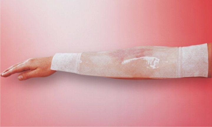 OPATRUNEK HYDROŻELOWY na oparzenia RATUNKOWY Kikgel BurnTec 12cmx12 cm 1szt zdjęcie 2