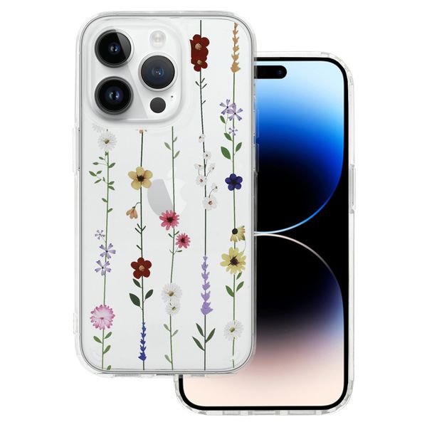 Tel Protect Flower do Iphone 15 Plus wzór 4 zdjęcie 1
