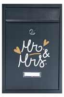 Skrzynka na listy Mr&Mrs prezent na ŚLUB tanio