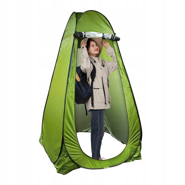 PRZEBIERALNIA PRZENOŚNA NAMIOT PLAŻOWY KEMPINGOWY NA PRYSZNIC TOALETA WC zdjęcie 12