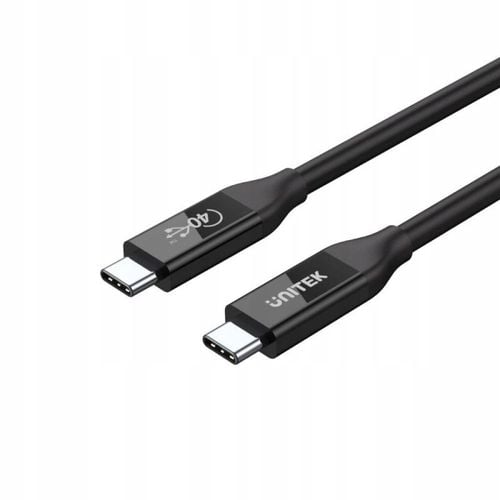 Kabel Unitek USB typ C - USB typ C 0,8 m czarny na Arena.pl