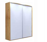 Wysoka Szafa 200cm Artisan / Biały Maxi h-245cm