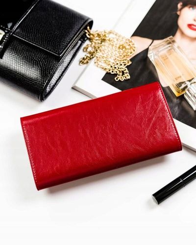 PETERSON pojemny portfel skórzany damski bigiel na Arena.pl