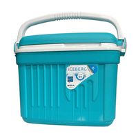 LODÓWKA TURYSTYCZNA KAMAI ICEBERG 8L KOMPAKTOWA TURKUSOWA