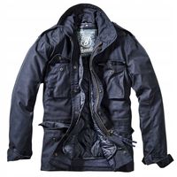 KURTKA MĘSKA WOJSKOWA M65 BRANDIT CLASSIC MILITARNA PARKA KAPTUR NAVY XXL