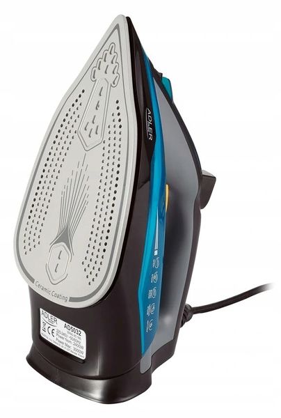 Mocne Żelazko Parowe Stopa Ceramiczna 3000W 9W1 zdjęcie 7