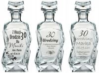 KARAFKA z grawerem prezent urodziny 20 30 40 50 18