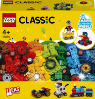 LEGO CLASSIC Klocki na kołach 11014 + torba