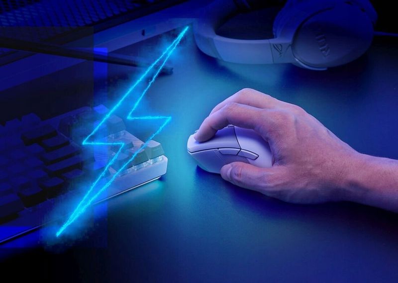 Myszka ASUS ROG GLADIUS III WIRELESS AIMPOINT (biały) zdjęcie 10