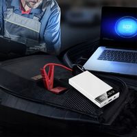 JUMP ROZRUSZNIK SAMOCHODOWY 10000MAH POWERBANK URZĄDZENIE AUTOSTARTOWE 12V