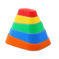 ścieżka sensoryczna kamienie rzeczne Colorful 6 szt MAŁPISZON