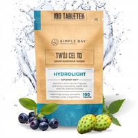 HYDROLIGHT USUWANIE WODY ODCHUDZANIE METABOLIZM NA OBRZĘKI CELLULIT 100 TAB