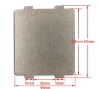 Płytka mikowa mikrofalówki 108 x 99mm