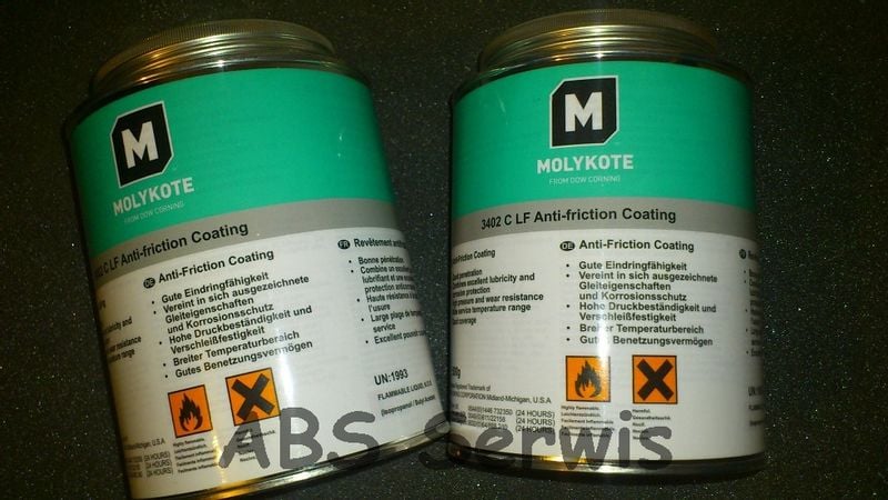 Molykote 3402C LF powl.przeciwcier.500g zdjęcie 2