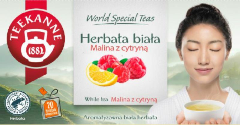 TEEKANNE White Malina Cytryna 20tb zdjęcie 1