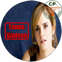 Opłatek na tort - Emma Watson