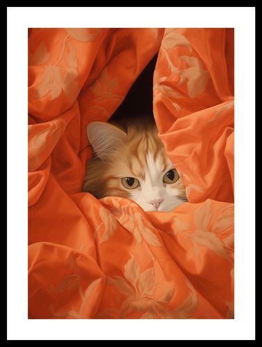 Plakat 29,7x42cm Ukryty Kot na Arena.pl