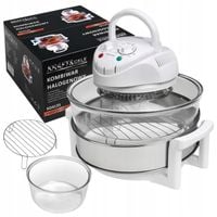 KOMBIWAR PIEC HALOGENOWY MINI PIEKARNIK GARNEK ELEKTRYCZNY 18L 1500W